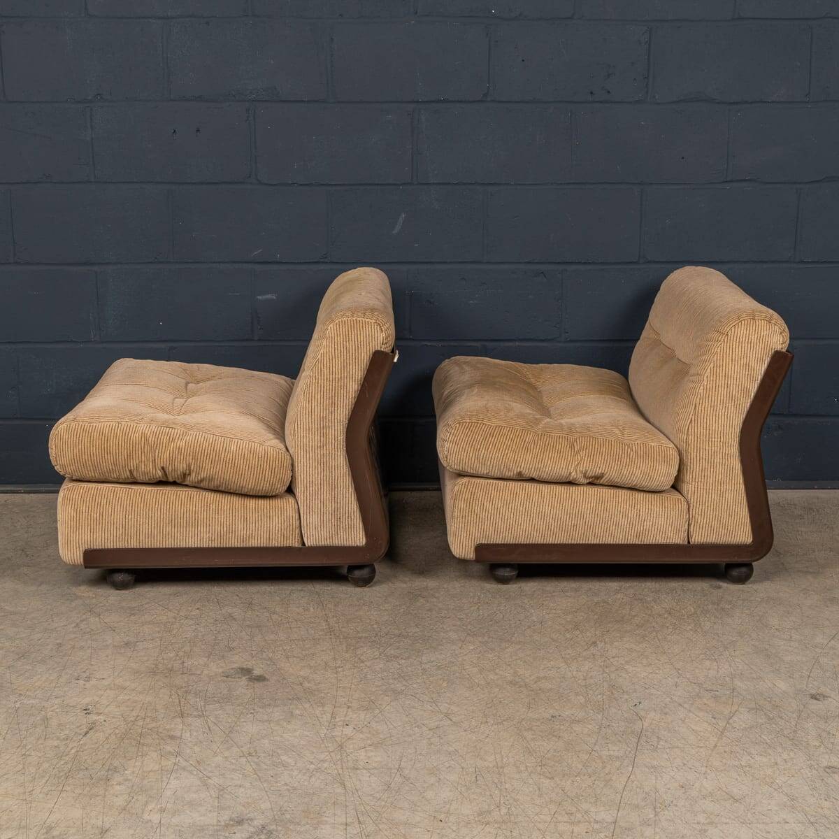 Italian "amanta" 4-piece modular sofa by mario bellini for b&b italia c1980