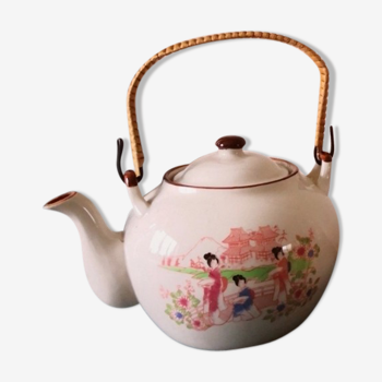 Japanese patterned teapot