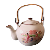 Théière motif japonais