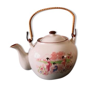 Japanese patterned teapot