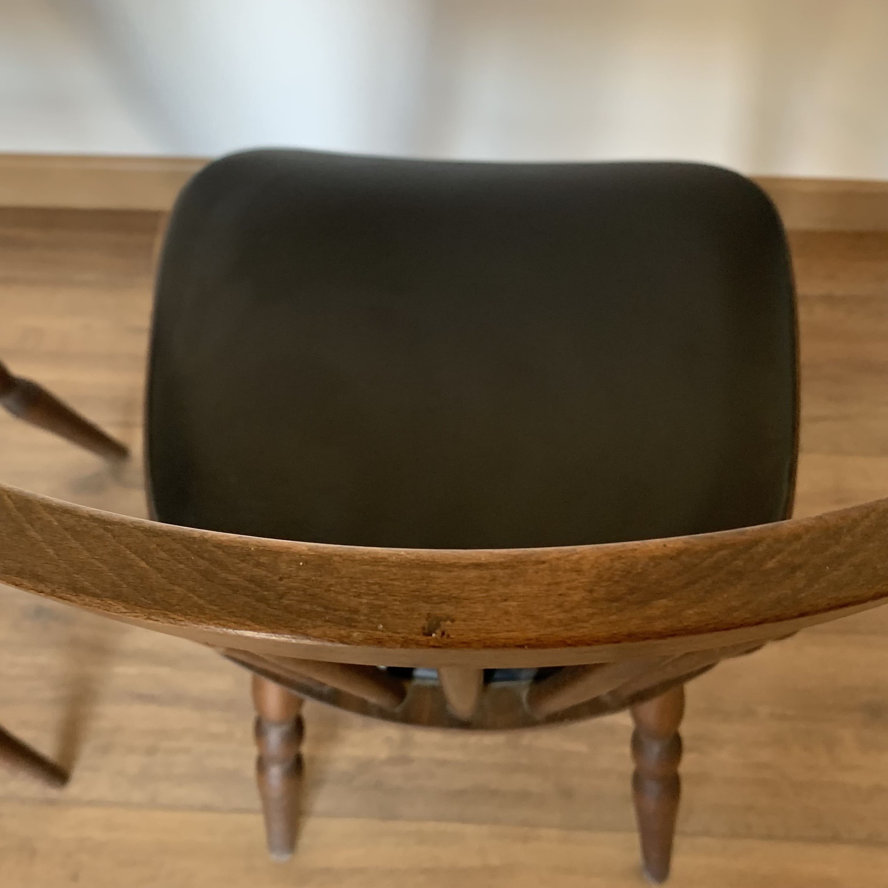 Paire de chaises tacoma de baumann - skaï noir