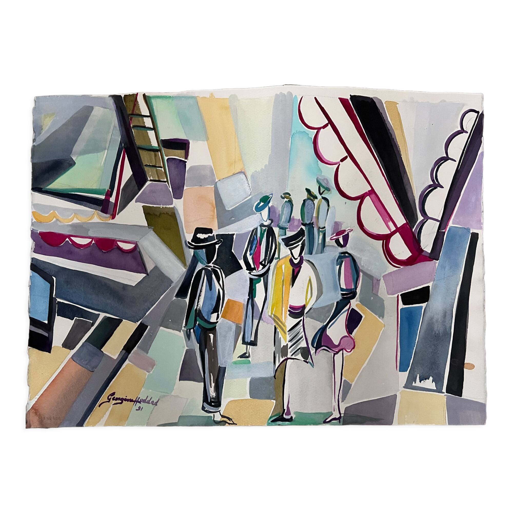 "The Parade" by Georgine Haddad