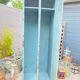 Vintage metal industrial wardrobe