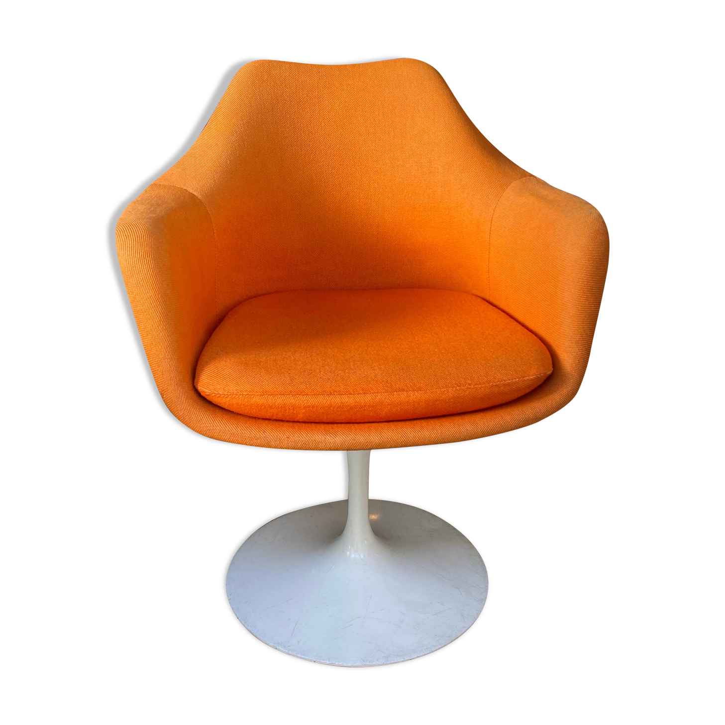 Armchair Eero Saarinen swivel edition Knoll vinage circa 1970