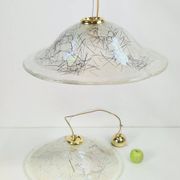 Vintage Murano Glass Pendant Lights from Kaiser-Leuchten, 1960s, Set of 2