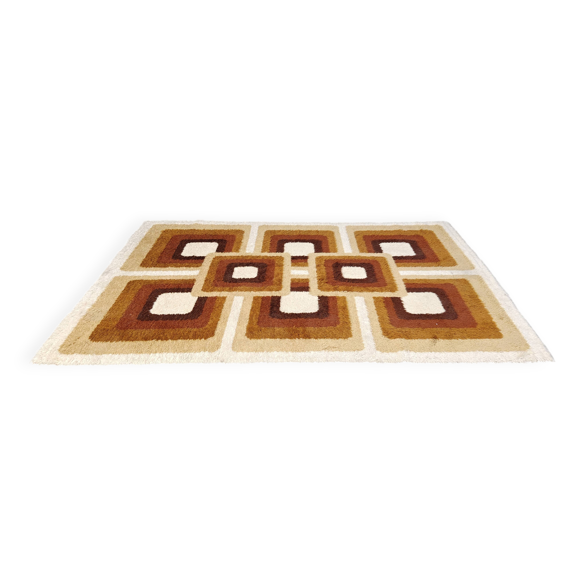 Modernist Belgian Rug, 1970s