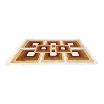 Modernist Belgian Rug, 1970s