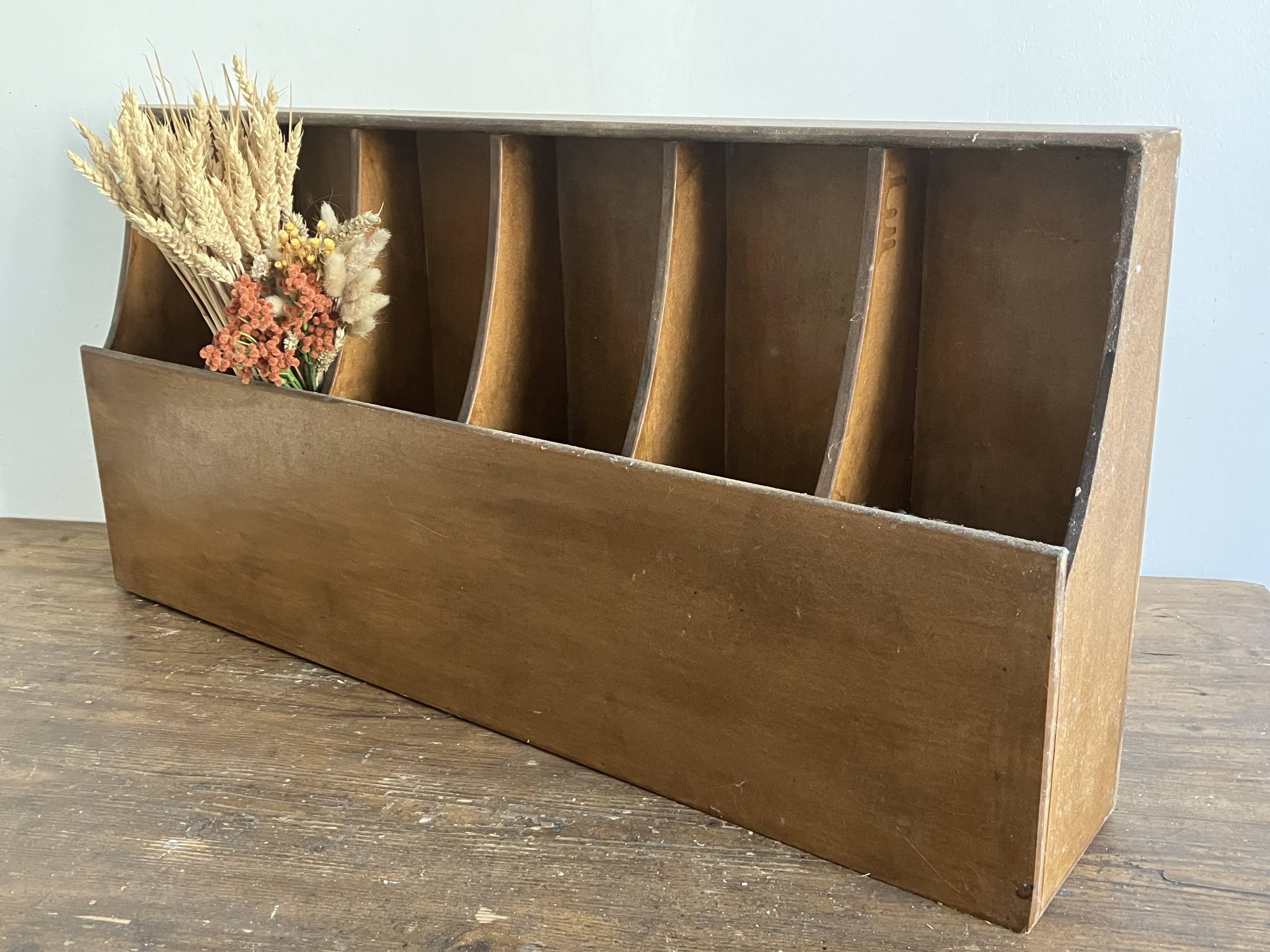 Old cutlery tray, storage unit