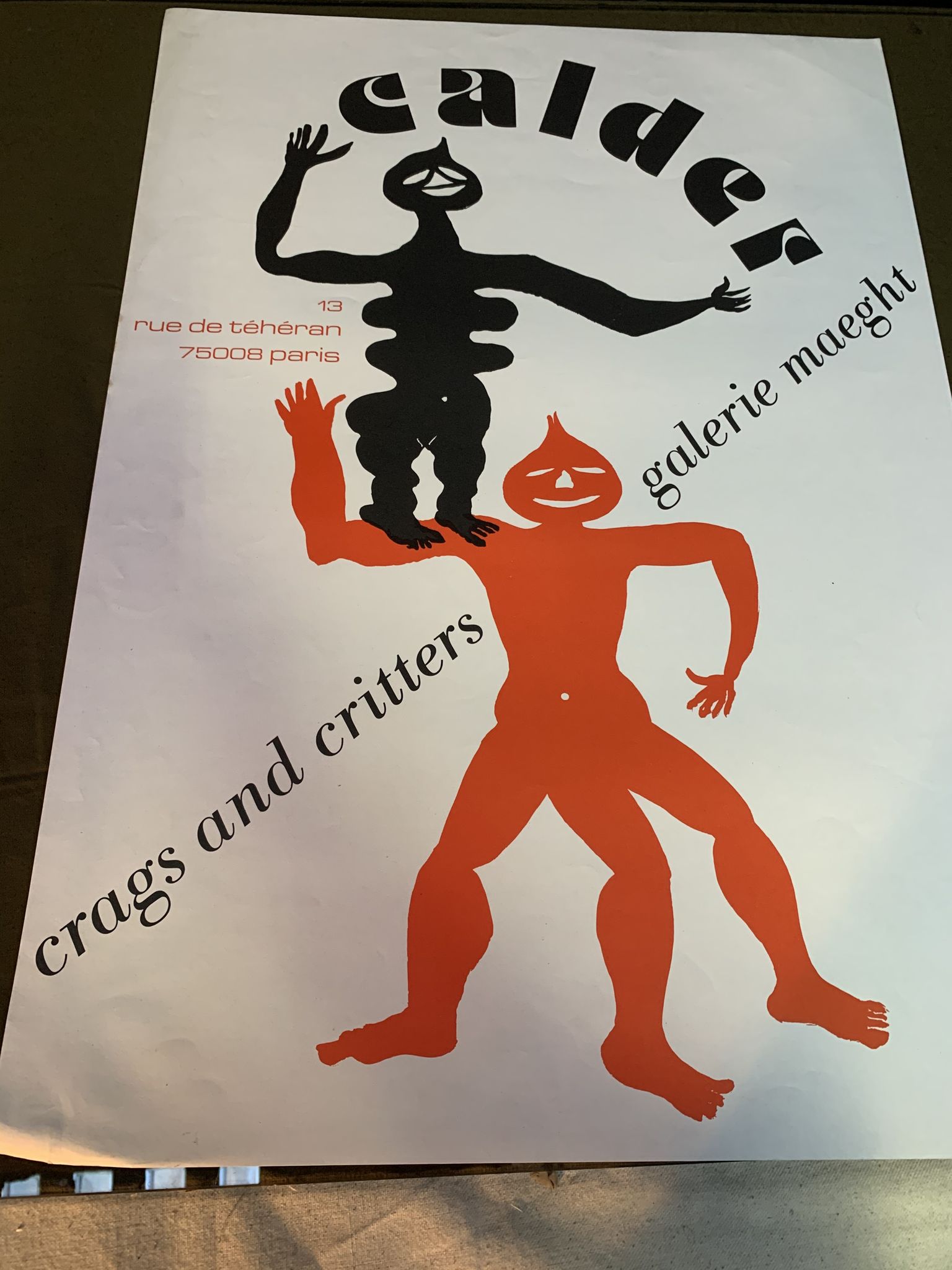 Affiche Alexander Calder galerie Maeght