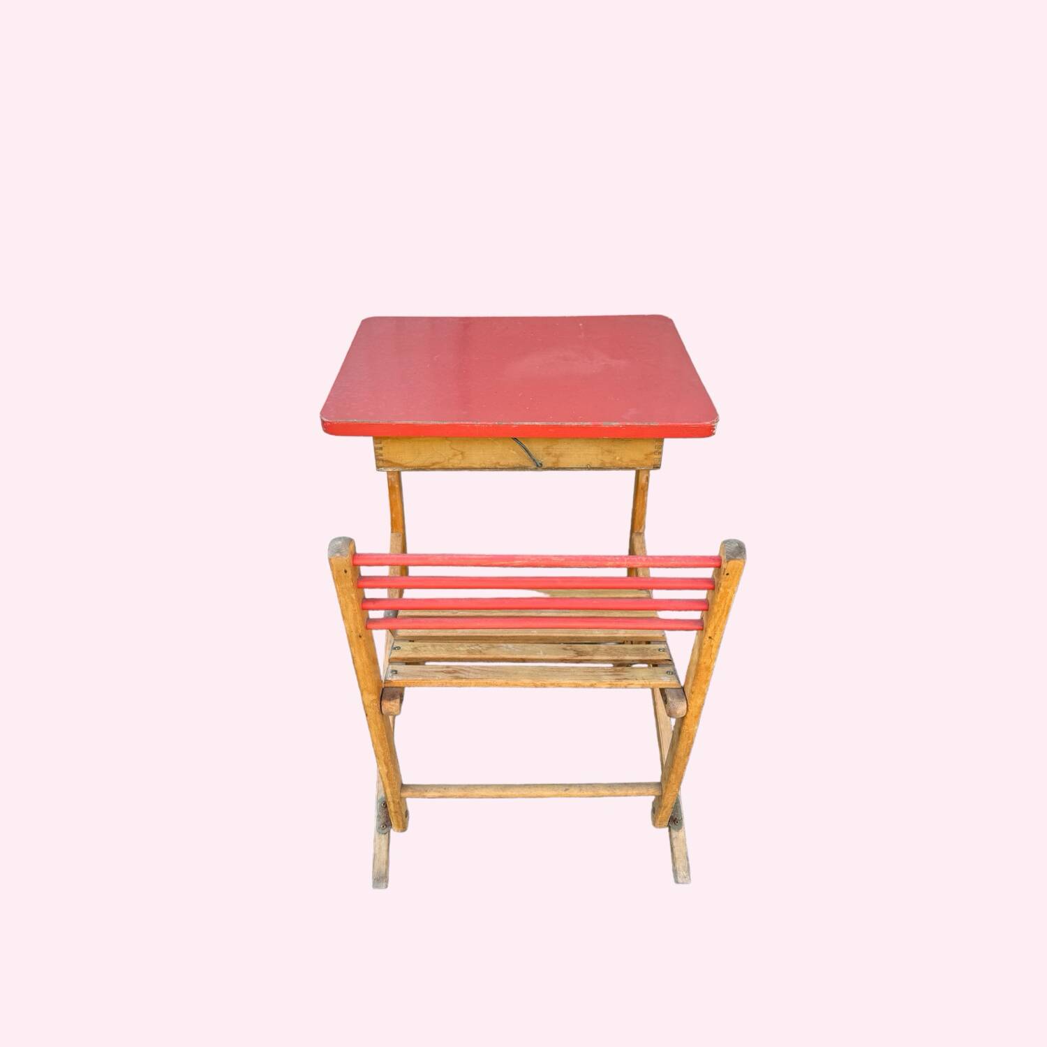 Plideal folding school desk, 1960s