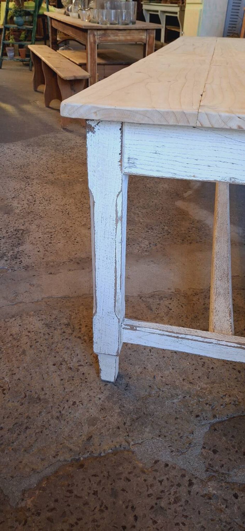 Old farmhouse table