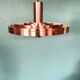 Vintage 1960s Fibonacci pendant in copper by Sofus Frandsen for Fog and Mørup