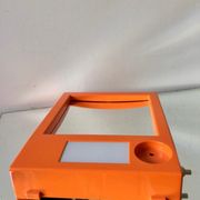 Miroir de courtoisie du milieu du siècle design danois