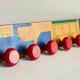 Children's Wooden Coat Rack from the 50s and 60s