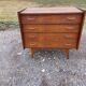 Vintage 50s Chest of Drawers with Compass Legs