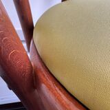 Bentwood bar stool, in the style of Thonet.