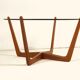 Coffee table made by Lebus in solid teak