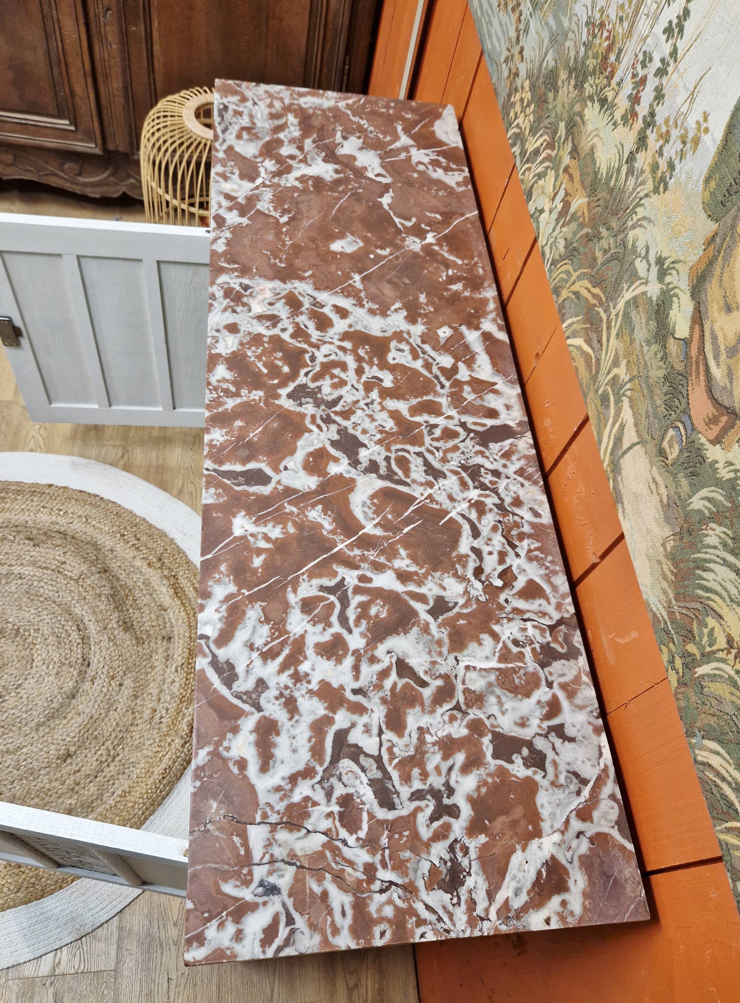 Restyled Art Deco sideboard with marble top