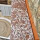 Buffet Art déco relooké avec plateau en marbre