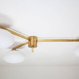 Trienale Ceiling Light in Brass