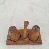 Olivewood salt and pepper shaker