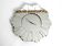 Gigantic rare heavy Sunburst mirror wall clock from the 1970s | Ø 70 cm