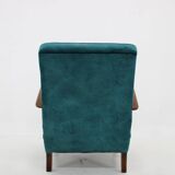 1950s Jindrich Halabala Restored Armchair, Czechoslovakia