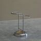 Bauhaus-style umbrella stand in chrome brass, 1960s