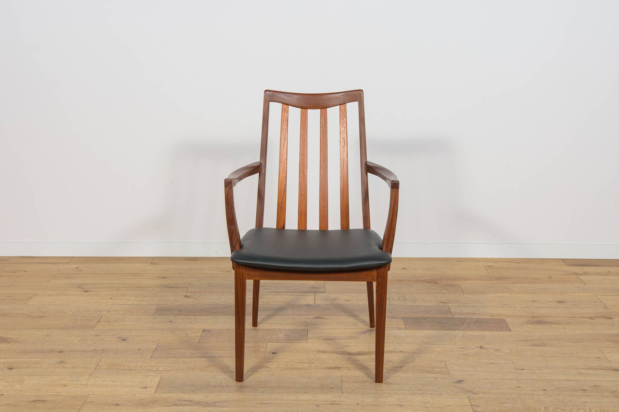 Mid-Century Teak and Leather Dining Chairs by Leslie Dandy for G-Plan, 1960