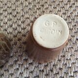Set of 4 stoneware cups
