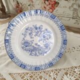 Set of 12 Bavaria porcelain dessert plates model China Blau