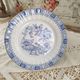 Set of 12 Bavaria porcelain dessert plates model China Blau