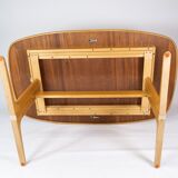Dining table in oak of danish design manufactured by Skovby Furniture Factory from the 1960s.