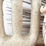 White terracotta pottery