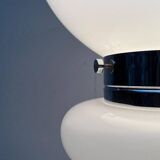 Space age glass table lamp from the mid-century by Carlo Nason for JBS, 1960s.