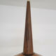 Sandinavian modern copper and wood pendant light, 1960's