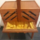 Former scandinavian style sewing basket