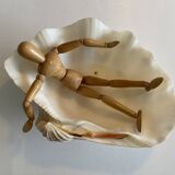 Large holy water clam shell on base - 34x25x11 cm - natural - 2600g