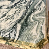 Octagonal marble coffee table