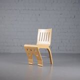 Postmodern plywood chair