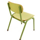 Chaise d'école anis