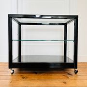 Trolley, occasional piece of furniture on vintage wheels