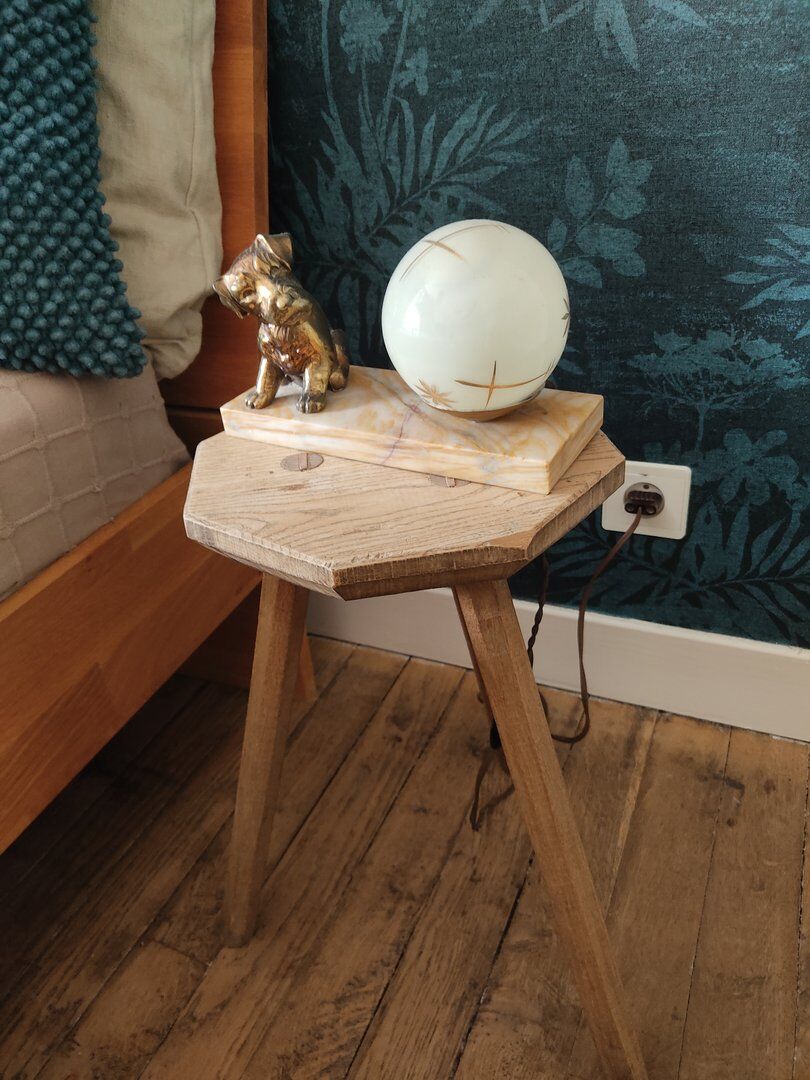 Duo of milking stools