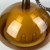 60s 70s ceiling lamp hanging lamp acrylic plastic metal space age design