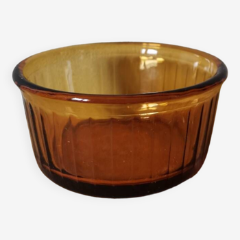Duralex France Vintage yellow ramekin bowl