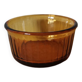 Duralex France Vintage yellow ramekin bowl