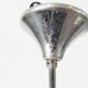 Chandelier ceiling light chrome steel 1970 vintage space age 70s seventies