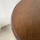 High tripod oak stool