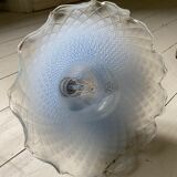 Blue glass suspension