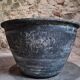 Old rustic washing trough in terracotta, Auvergne, 19th century